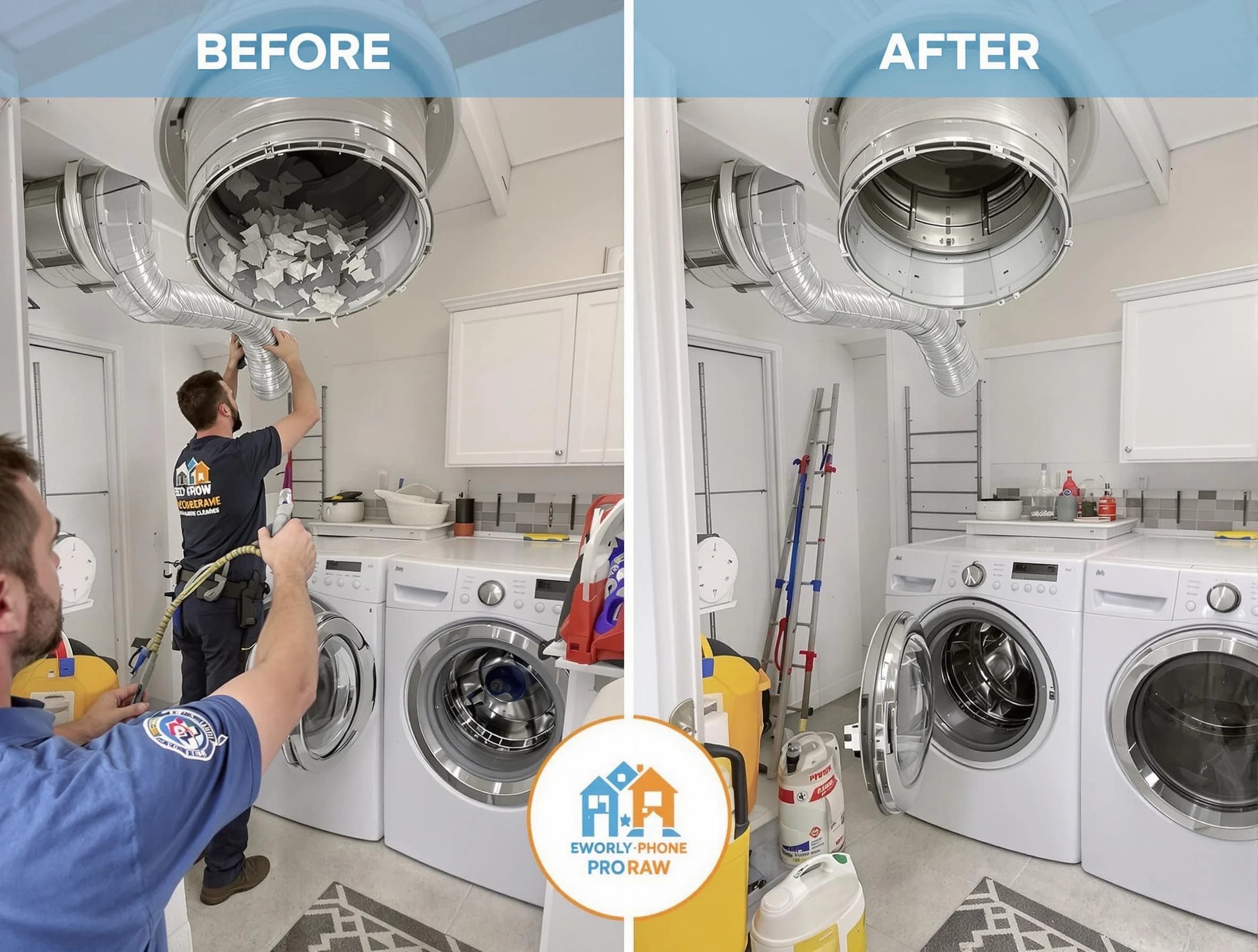 Residential dryer vent cleaning by White Bluff Dryer Vent Cleaning in White Bluff