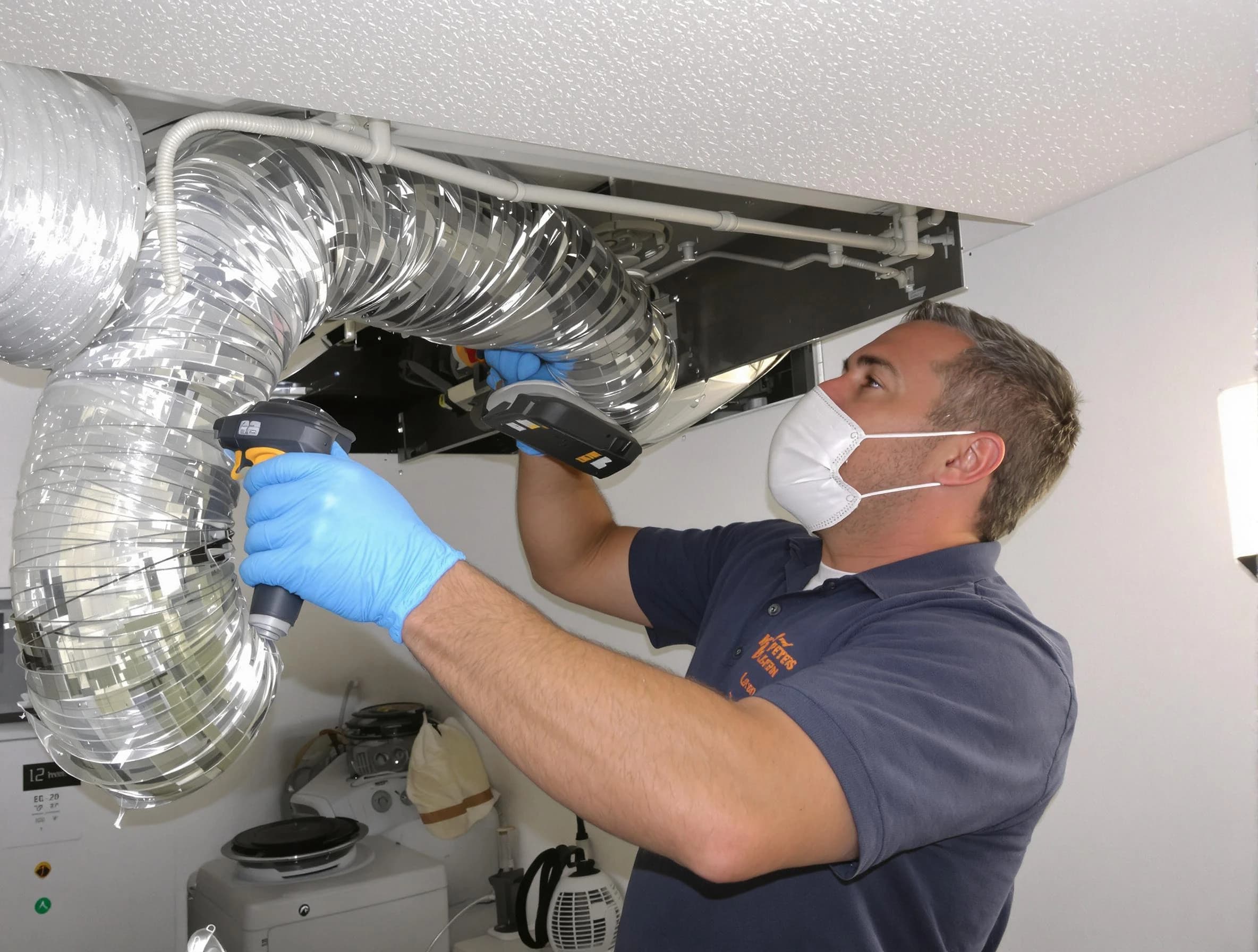 White Bluff Dryer Vent Cleaning professional performing thorough residential dryer vent cleaning in White Bluff
