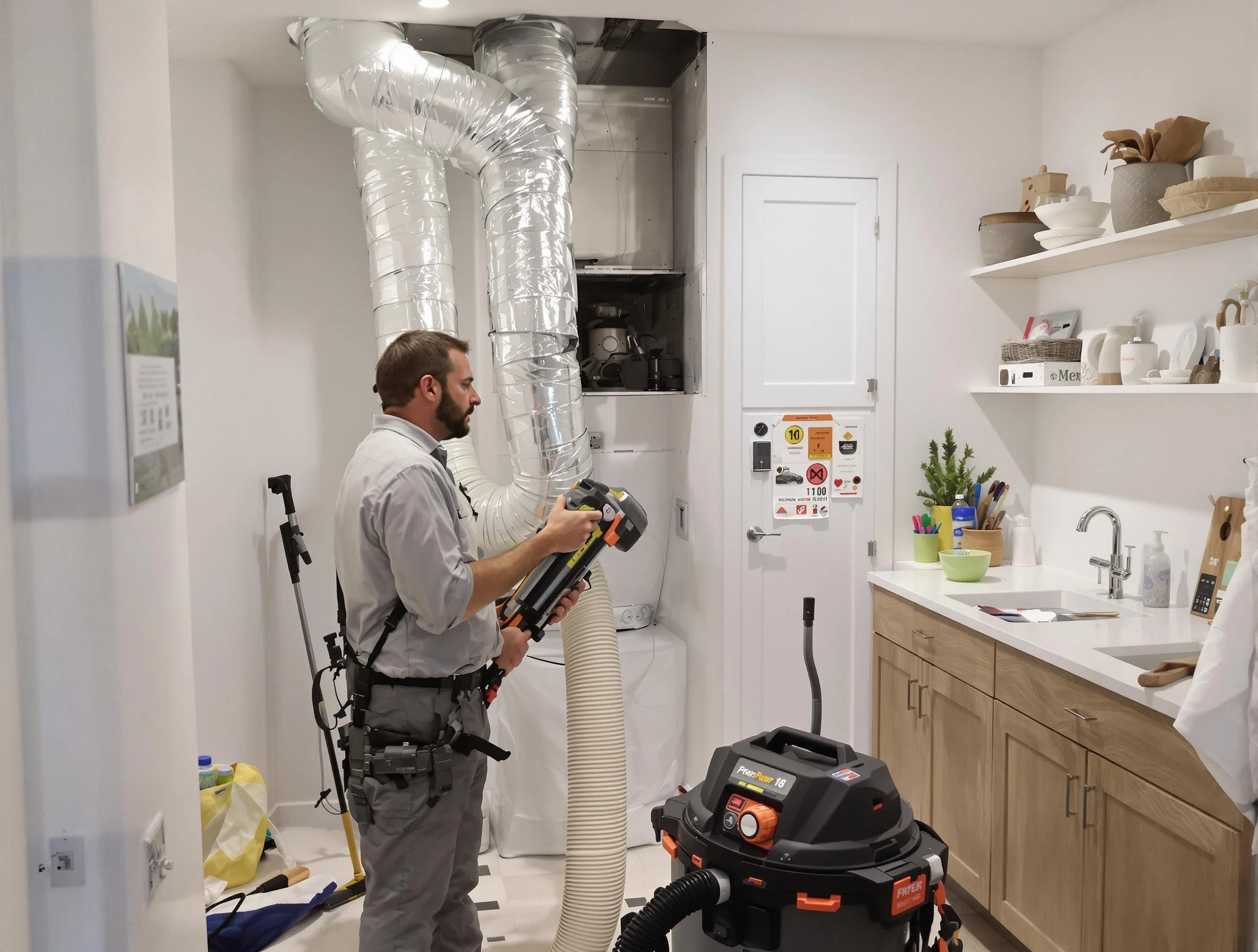 Clogged Dryer Vent Cleaning in White Bluff