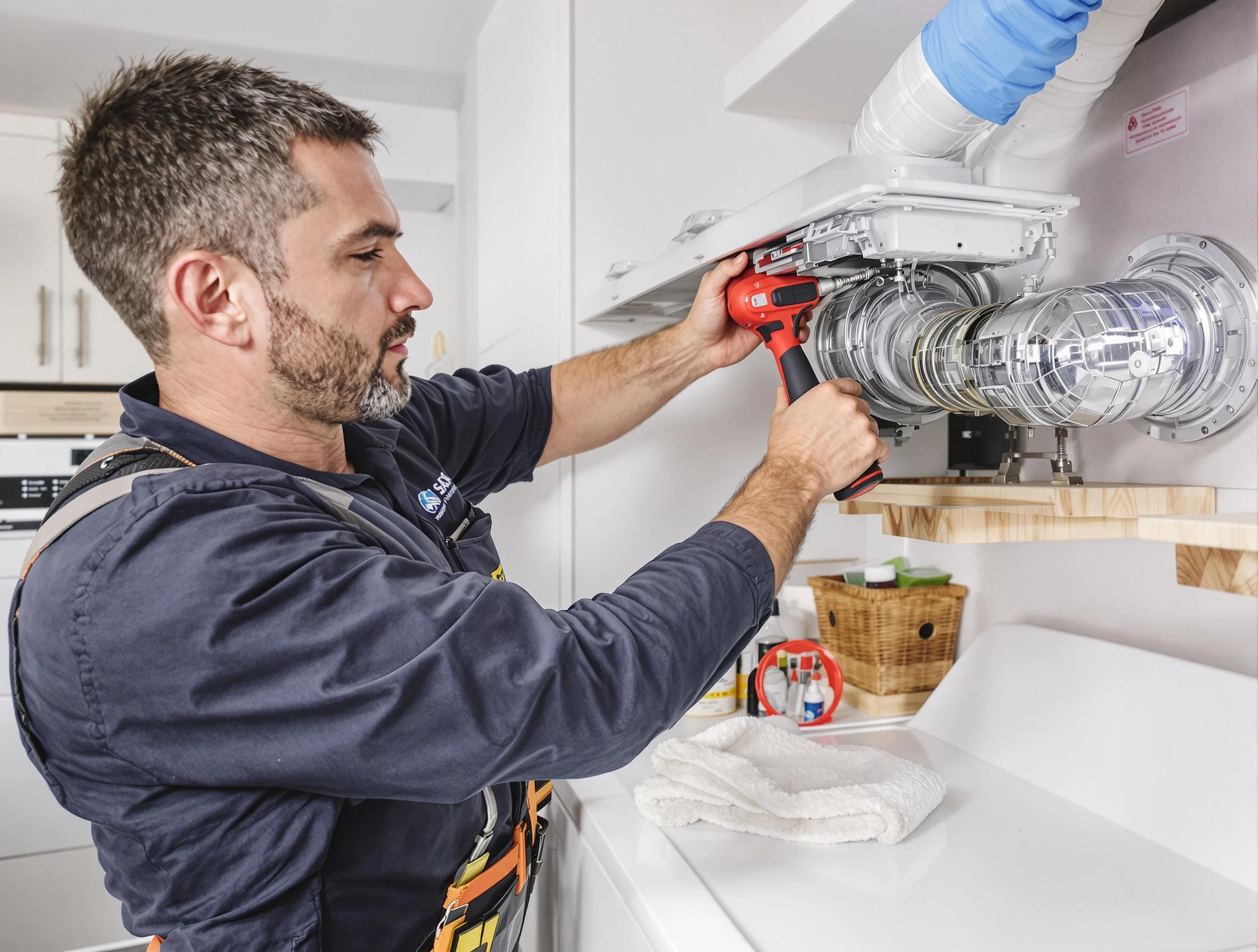 Dryer Exhaust Vent Cleaning in White Bluff
