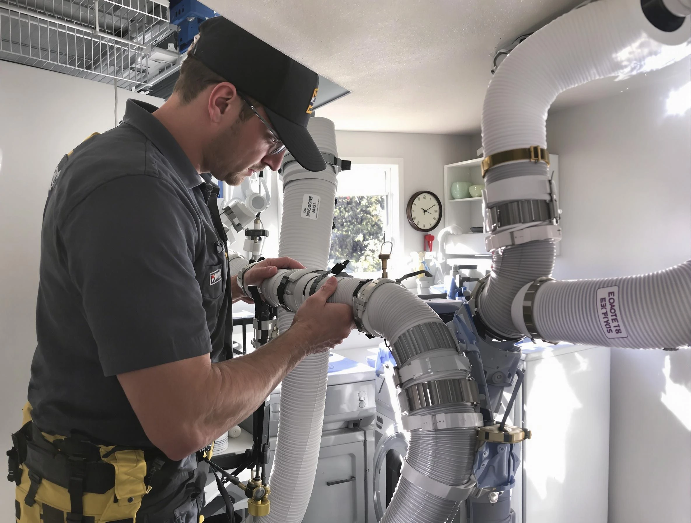 Dryer Vent Hose Installation in White Bluff