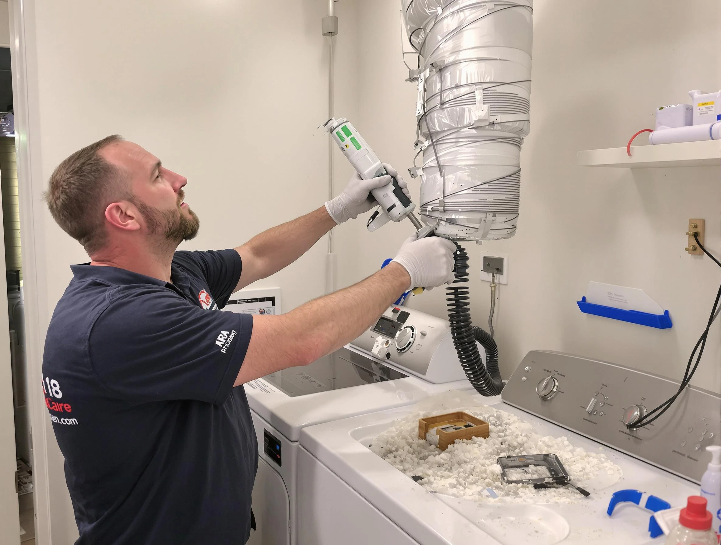 Gas Dryer Vent Cleaning in White Bluff
